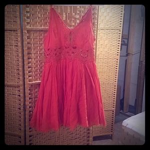 Orange FP one dress